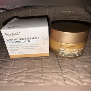 Biossance Squalane + Growth Factor Firming Moisturizer BNIB 1.7 oz FULL SIZE